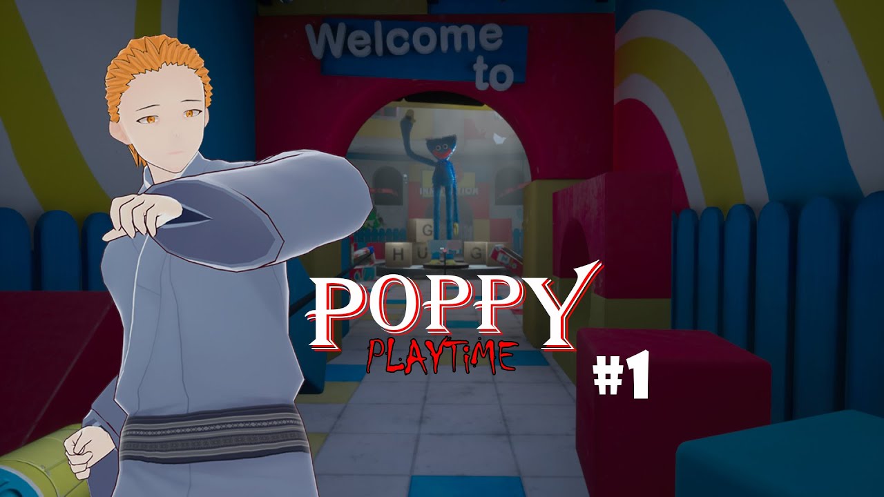 〔拓海實況〕Poppy Playtime #1 潛入工廠 !!! (  ･`д･´)【CC字幕】
