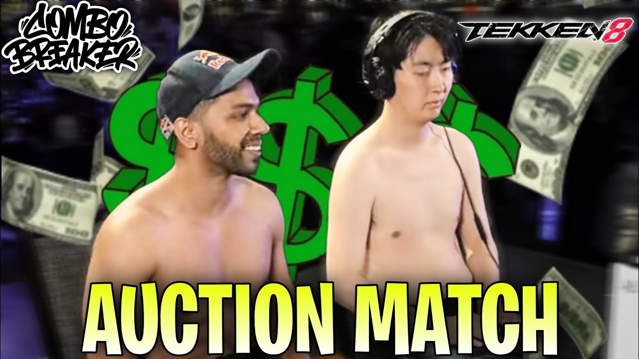 Shirtless Auction Match 😂 - Arslan Ash (Zafina) VS Rangchu (Lidia) - Combo Breaker 2025
