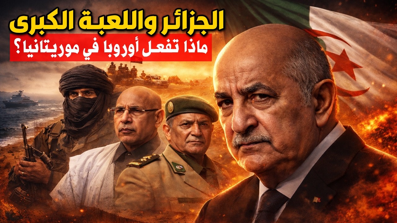الجزائر واللعبة الكبرى: السر وراء التحرك الغربي المفاجئ في موريتانيا!