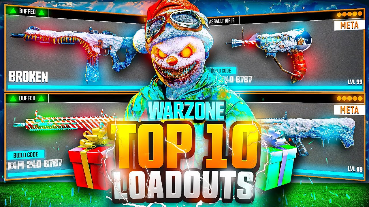 TOP 10 *BROKEN* META Loadouts in Warzone