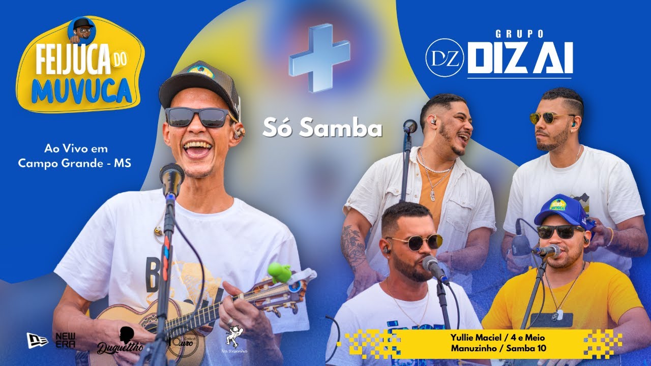 Já é / Alvará / Malandro / Ninguém é dono de ninguém - Feijuca do Muvuca com Diz Aí Ao Vivo