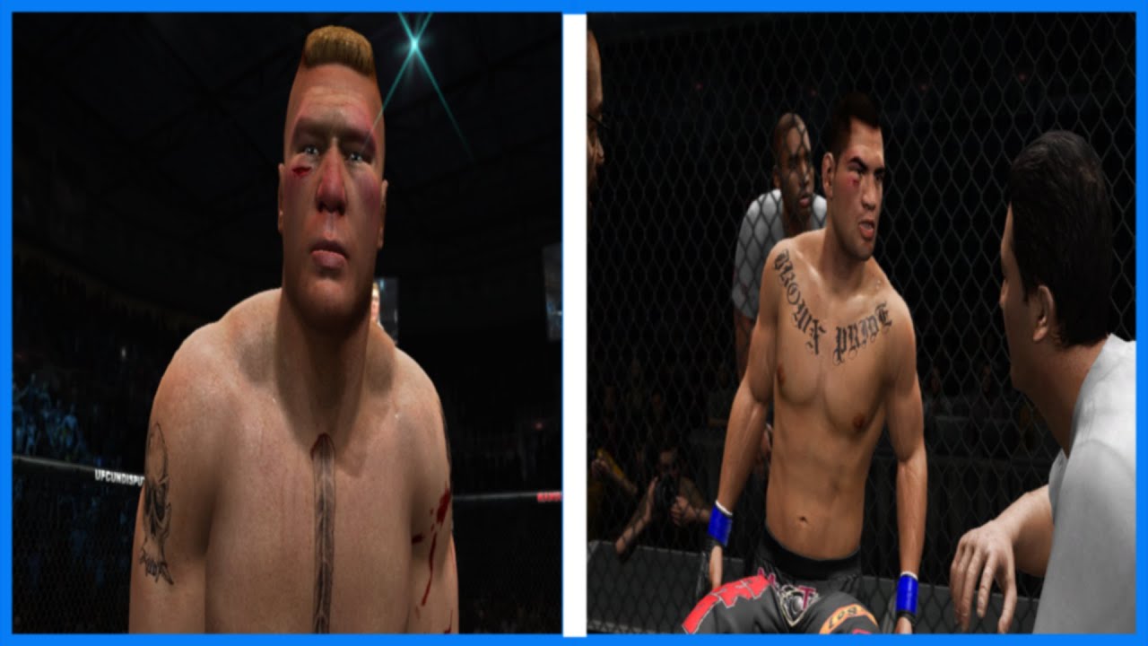 Brock Lesnar vs Cain Velasquez Epic Fight | UFC UNDISPUTED 3 PC GAMEPLAY 60 FPS | CPU VS CPU