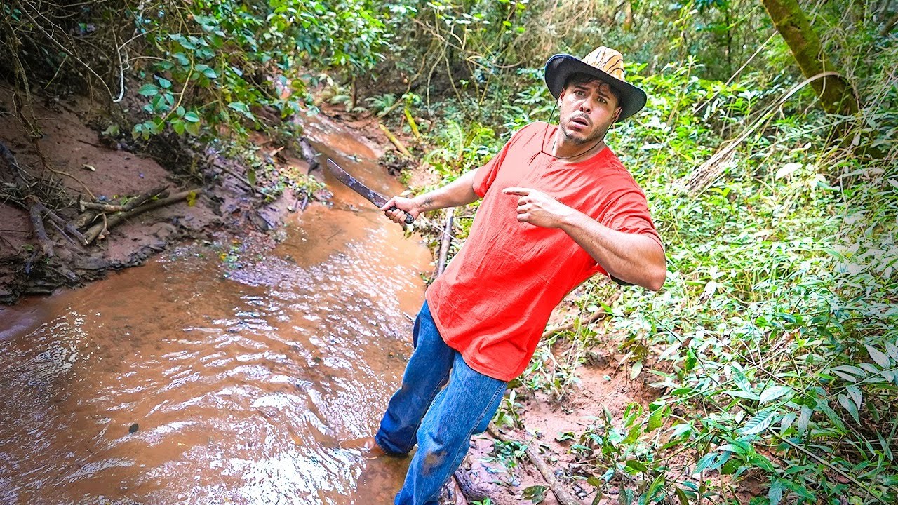 PROCURAMOS O RASTRO DA ONÇA NA MINHA FAZENDA