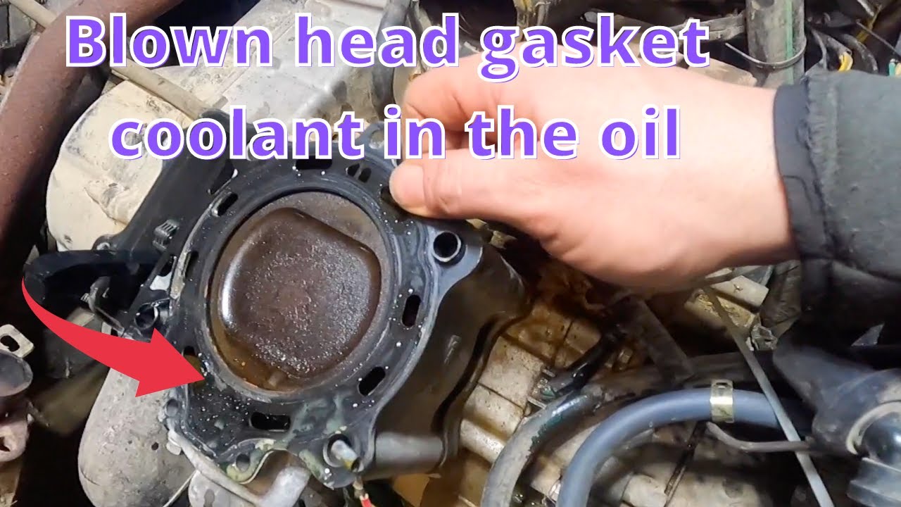2007 cfmoto 500 blown head gasket replacement