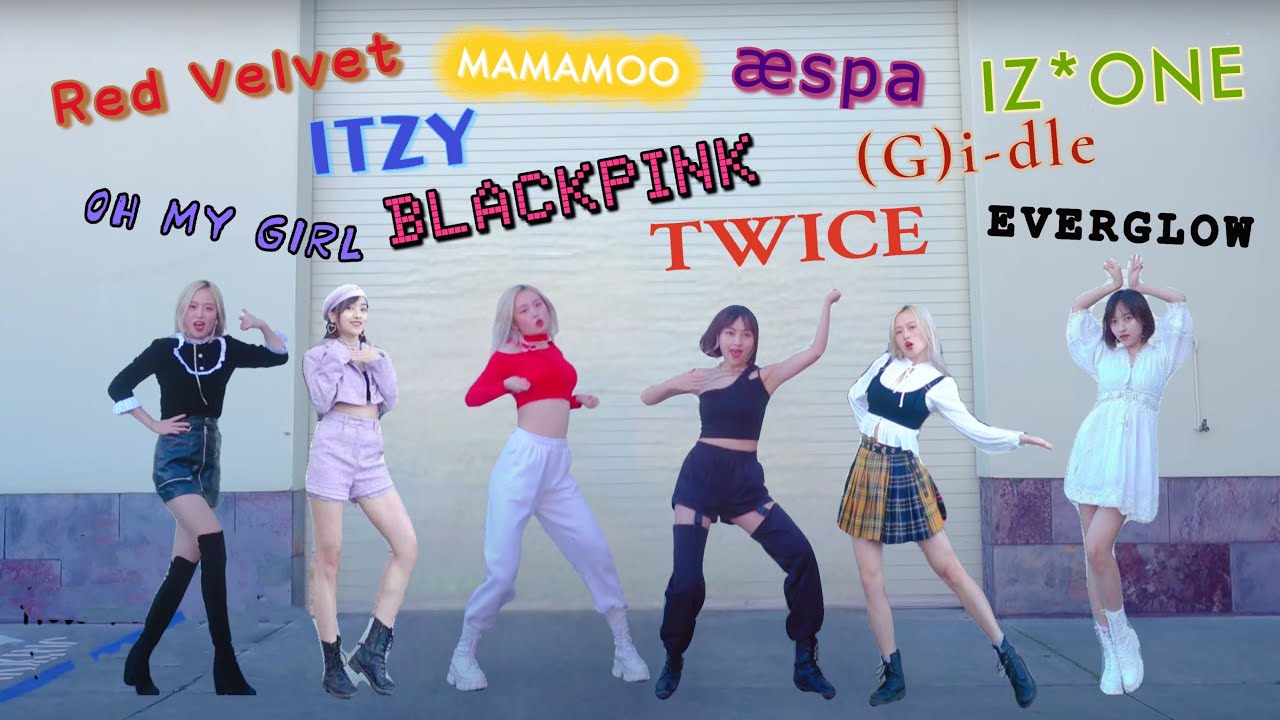 Top 10 Popular K-pop Girl Group Songs in 2020 Dance Cover 10 outfits | @acey_dance