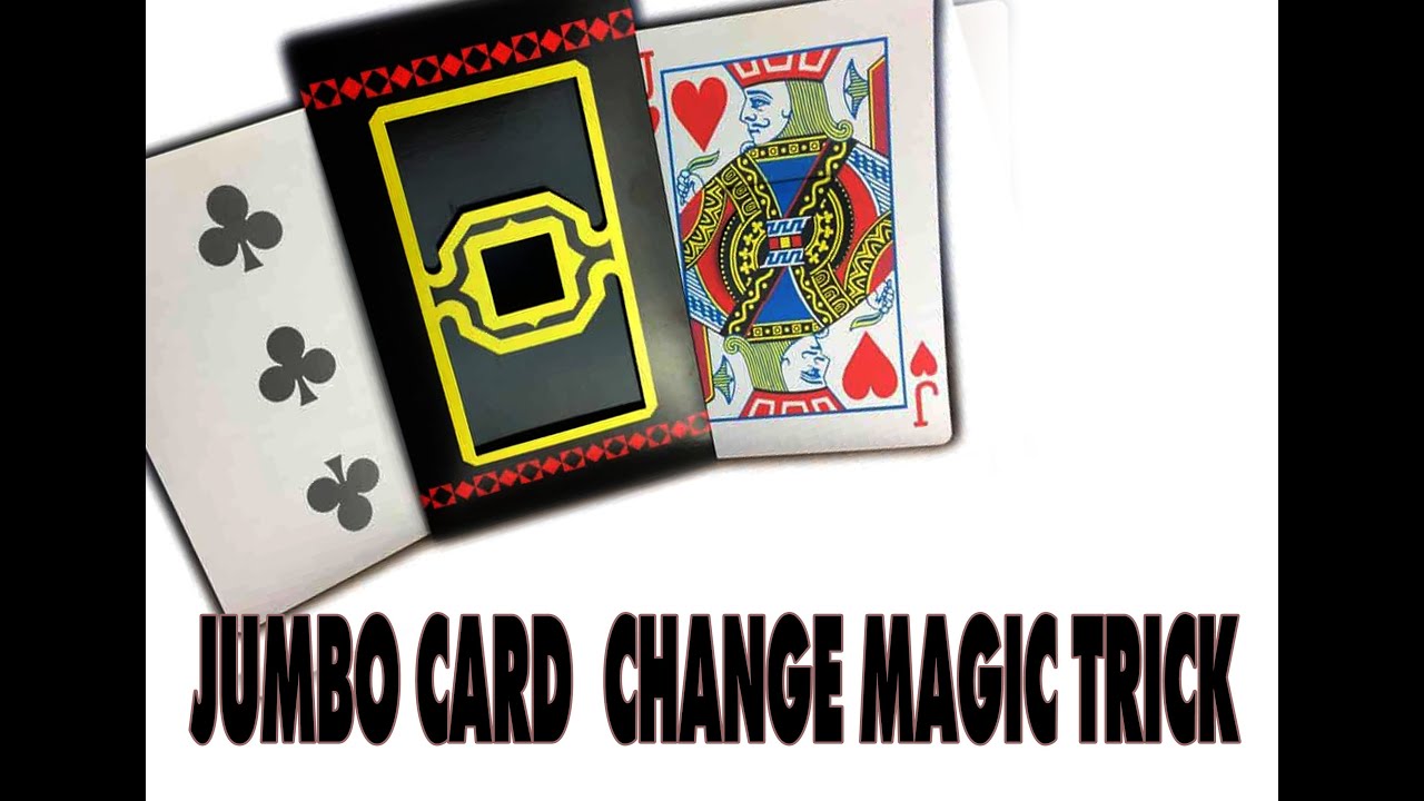 JUMBO CARD CHANGE MAGIC 2022