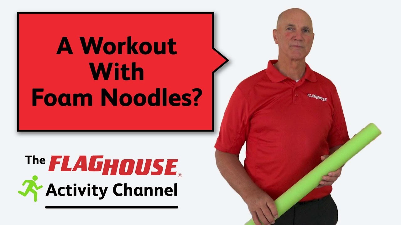 Phys Ed Workout with a Foam Noodle!? (Ep. 14 Noodlecize)
