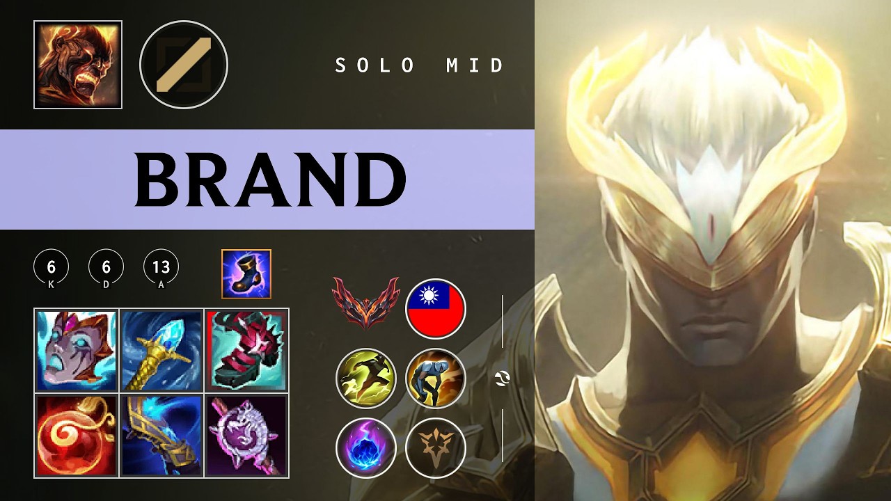 Brand Mid vs Tristana - TW Grandmaster Patch 26.03