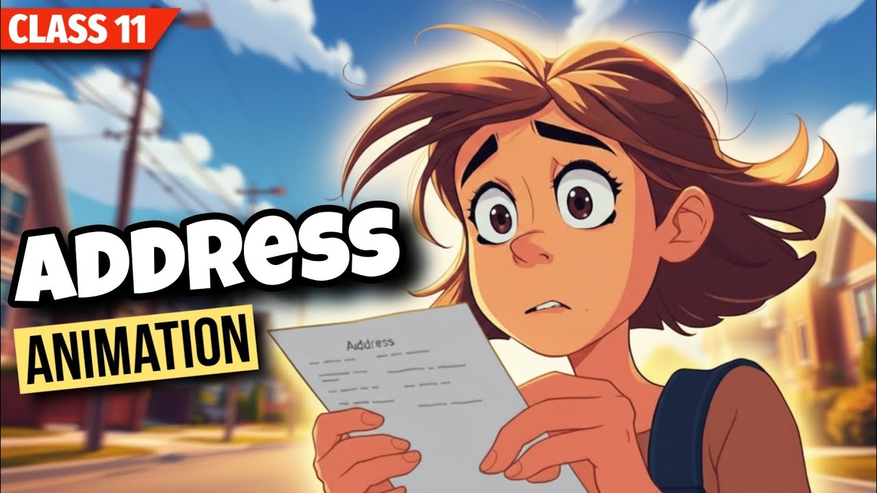 The Address Class 11 | Animated Summary & Explanation | Marga Minco