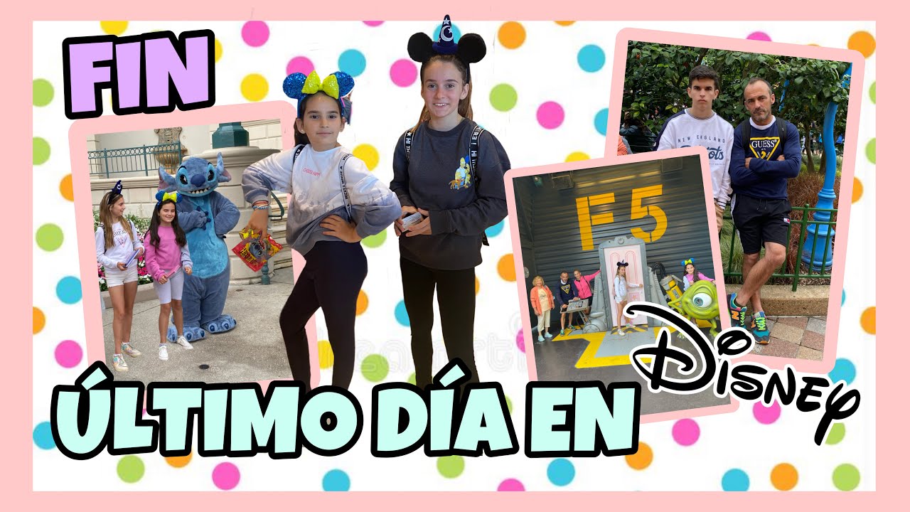 🧳ÚLTIMO DÍA DE VACACIONES EN DISNEY 🎉🎉