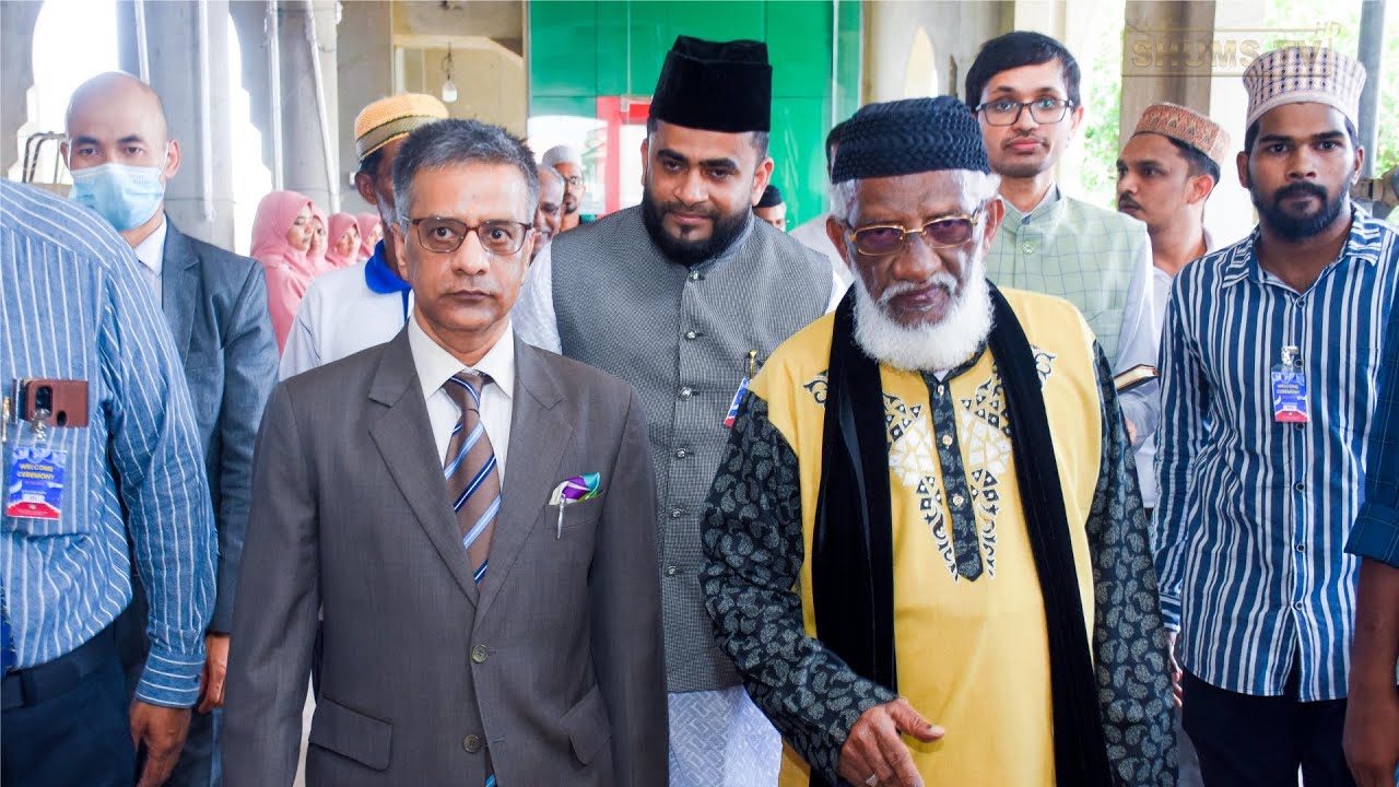 Welcome Ceremony | Indian High Commissioner of Sri Lanka | 01.10.2022 | at Badhriyyah Jumah Mosque