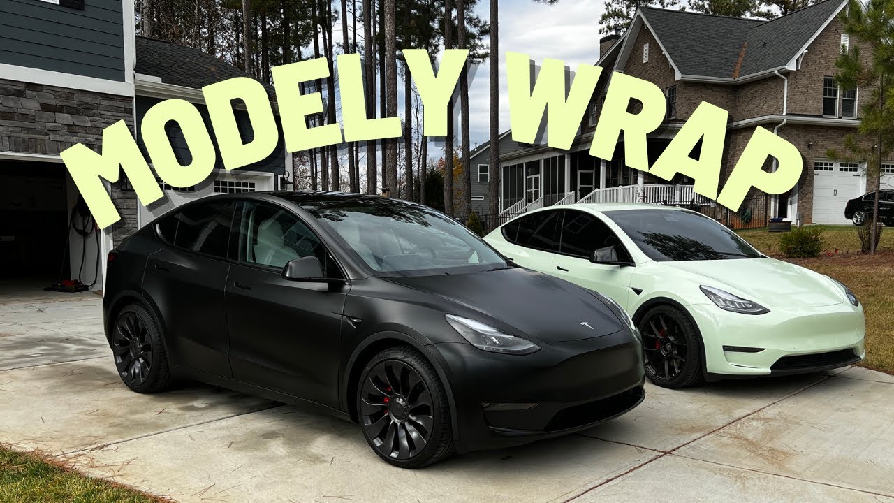 2022 Tesla Model Y Vinyl Wrap
