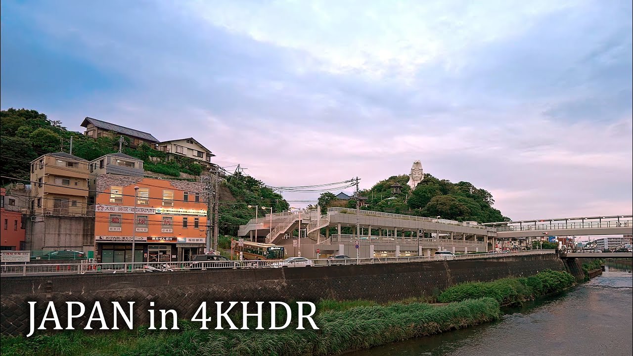 Вечерняя прогулка по Офуна, Канагава・4K HDR