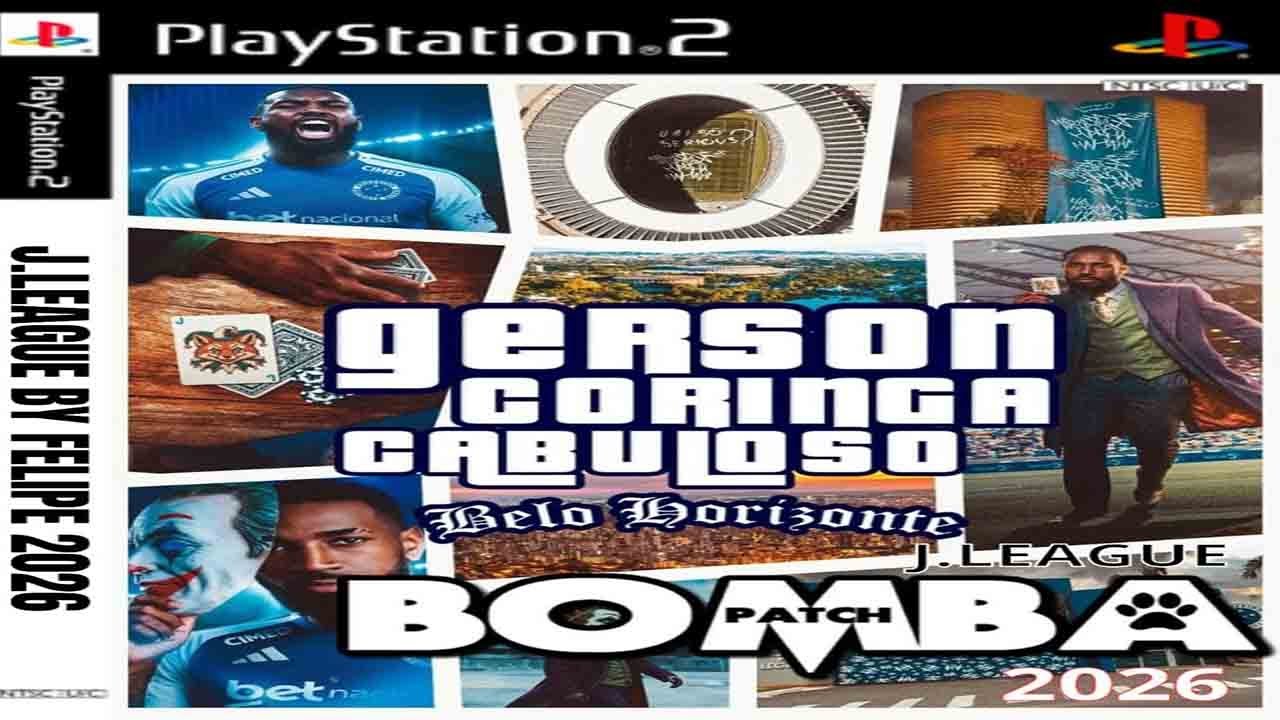 🔥INCR&Iacute;VEL BOMBA PATCH 2026 (PS2) BRASILEIR&Atilde;O E EUROPEU 100% ATUALIZADO EDITOR FELIPE