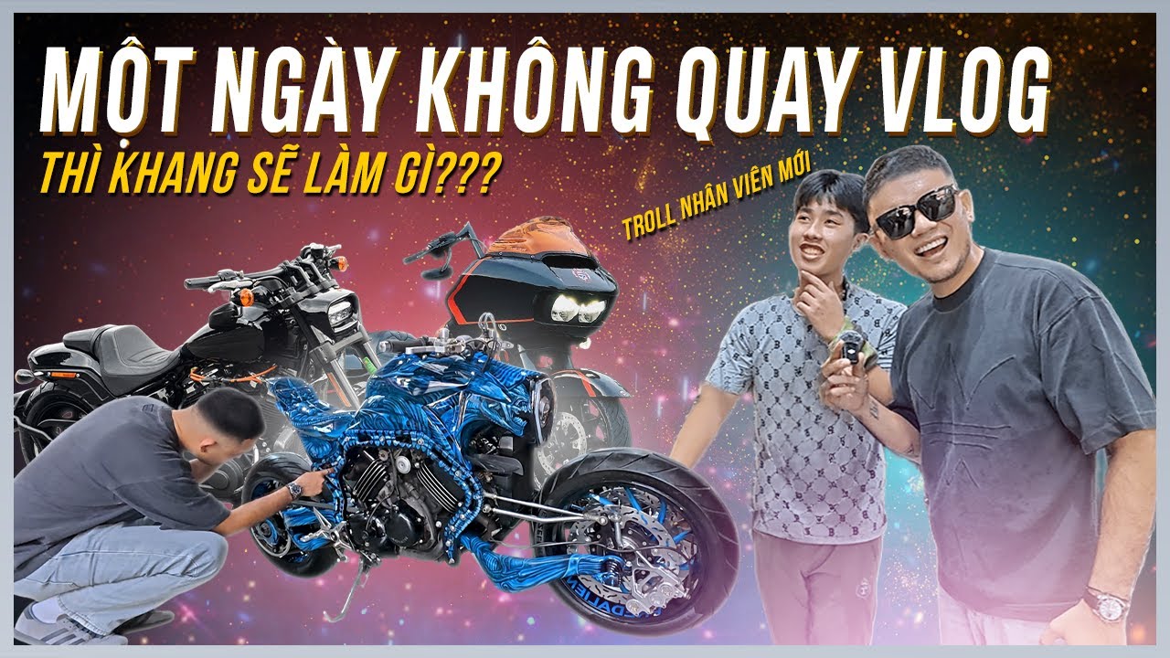 MỘT NGÀY LÀM VIỆC CỦA VUONG KHANG | Những chiếc xe độ ĐỈNH NÓC KỊCH TRẦN tại Việt Nam