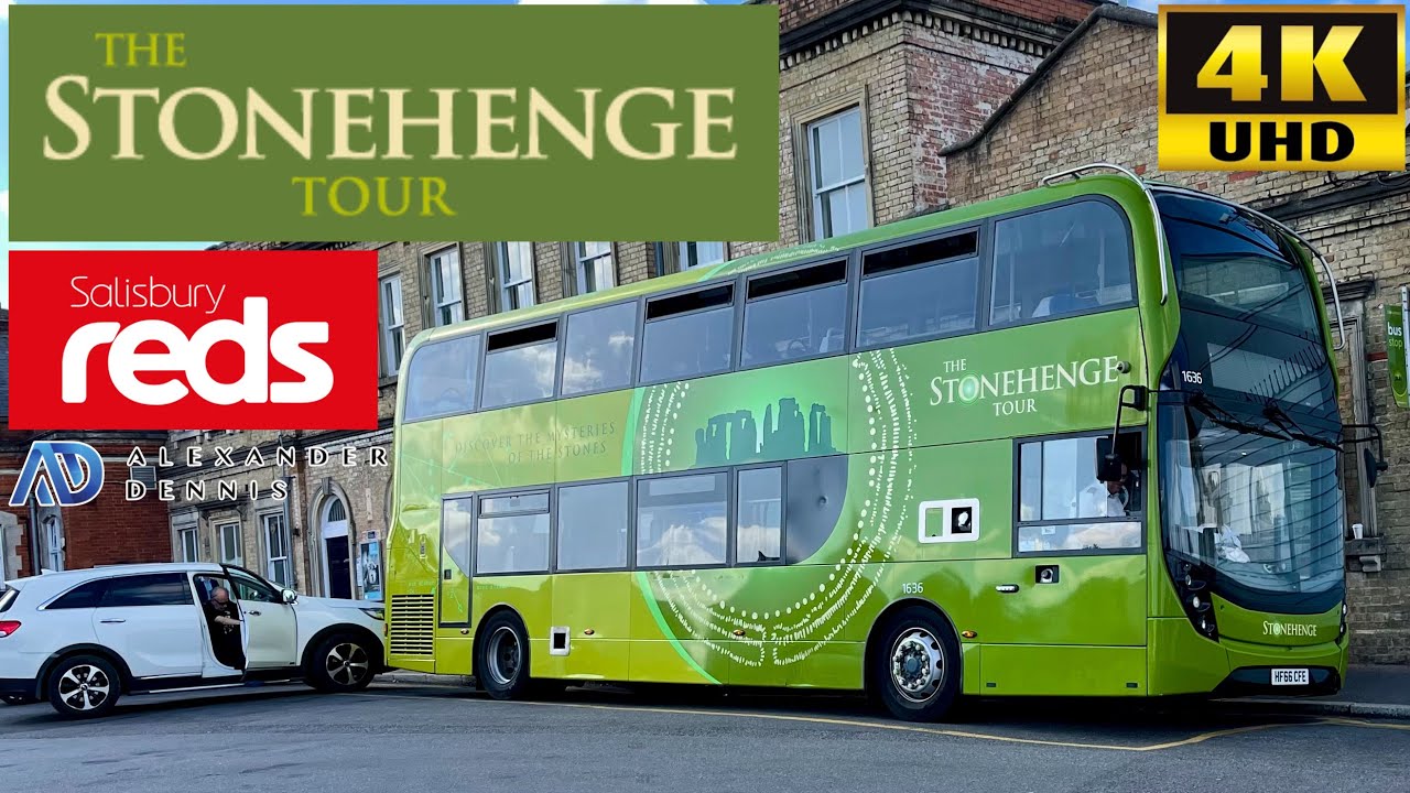 [Salisbury Reds: The Stonehenge Tour to Salisbury Railway Station via Sarum Castle] ADL Enviro400MMC