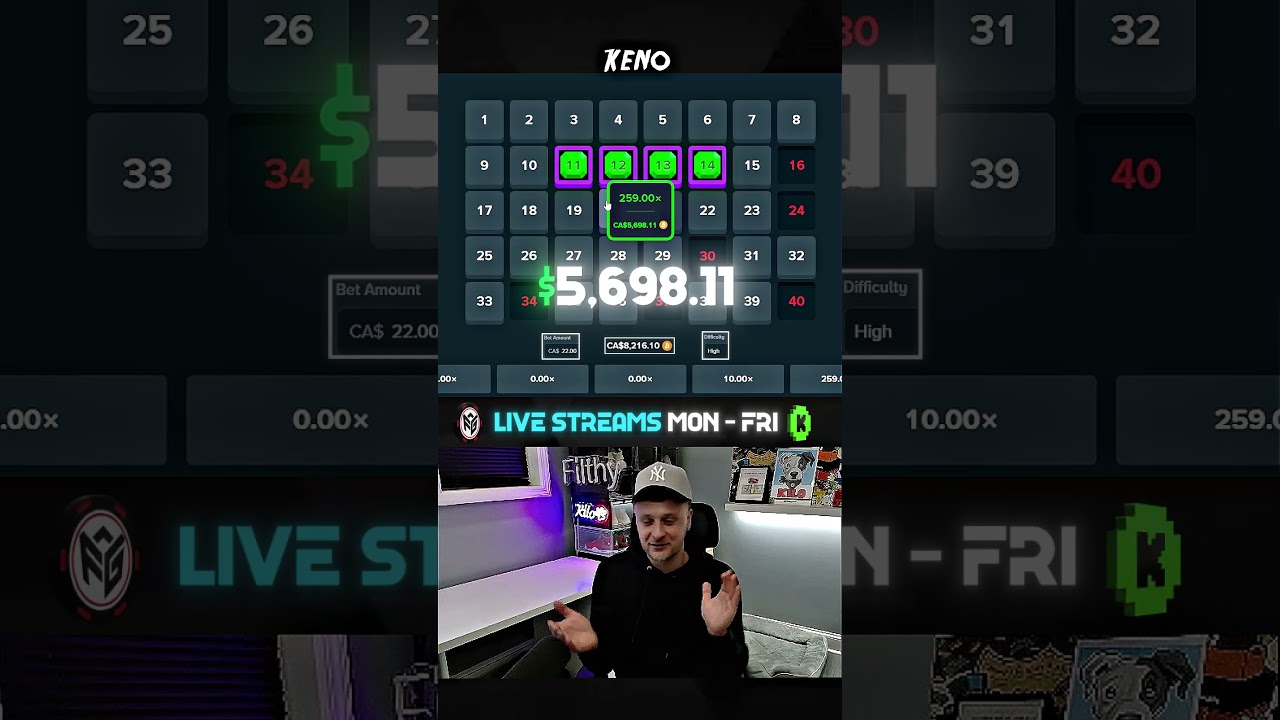 KENO 259X WIN SAVES THE DAY
