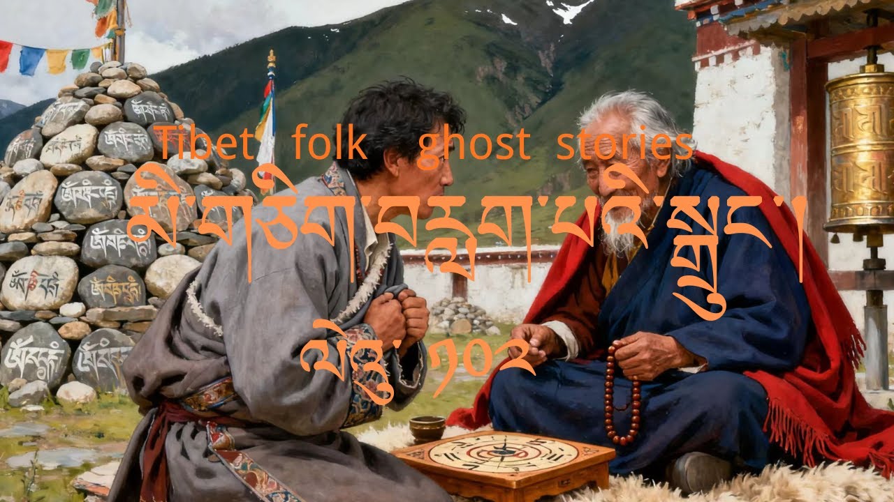 Tibet   folk  |  ghost  stories   .  མི་གཅིག་  བརླག་པའི་  སྒྲུང་།