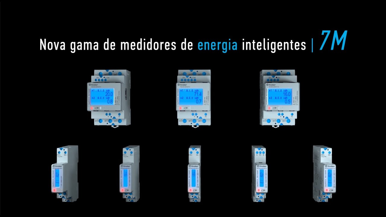 Especificações e Aplicações dos Medidores de Energia Série 7M Finder!