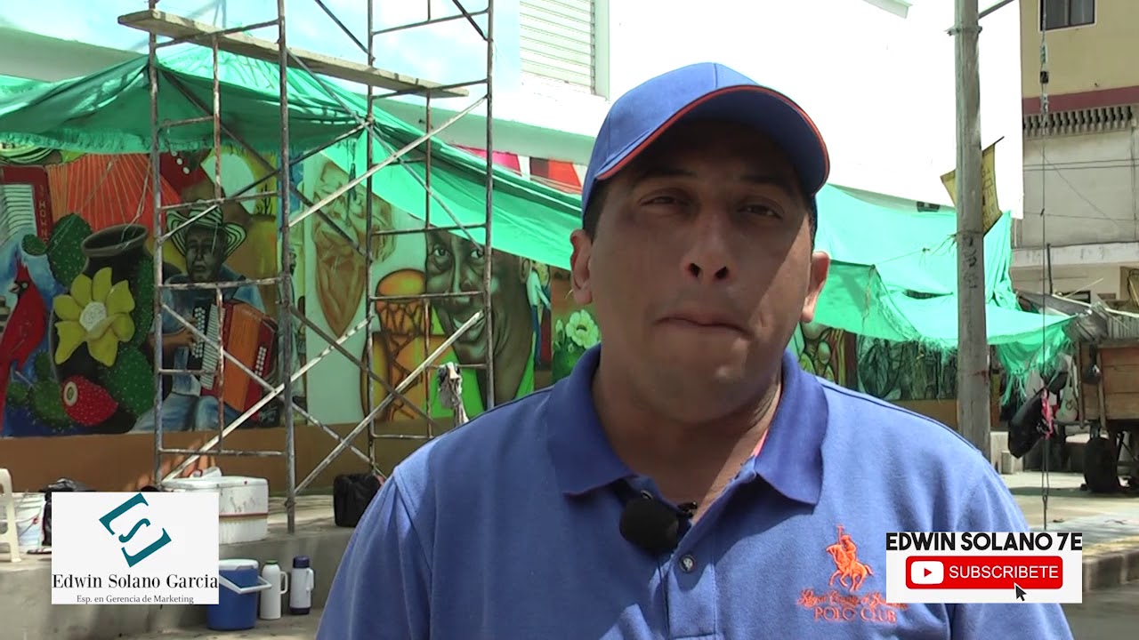 Inauguraci&oacute;n Mural Interculturalidad en Maicao. #Turismourbano, #Transformaci&oacute;nsocial, #MaicaoVive