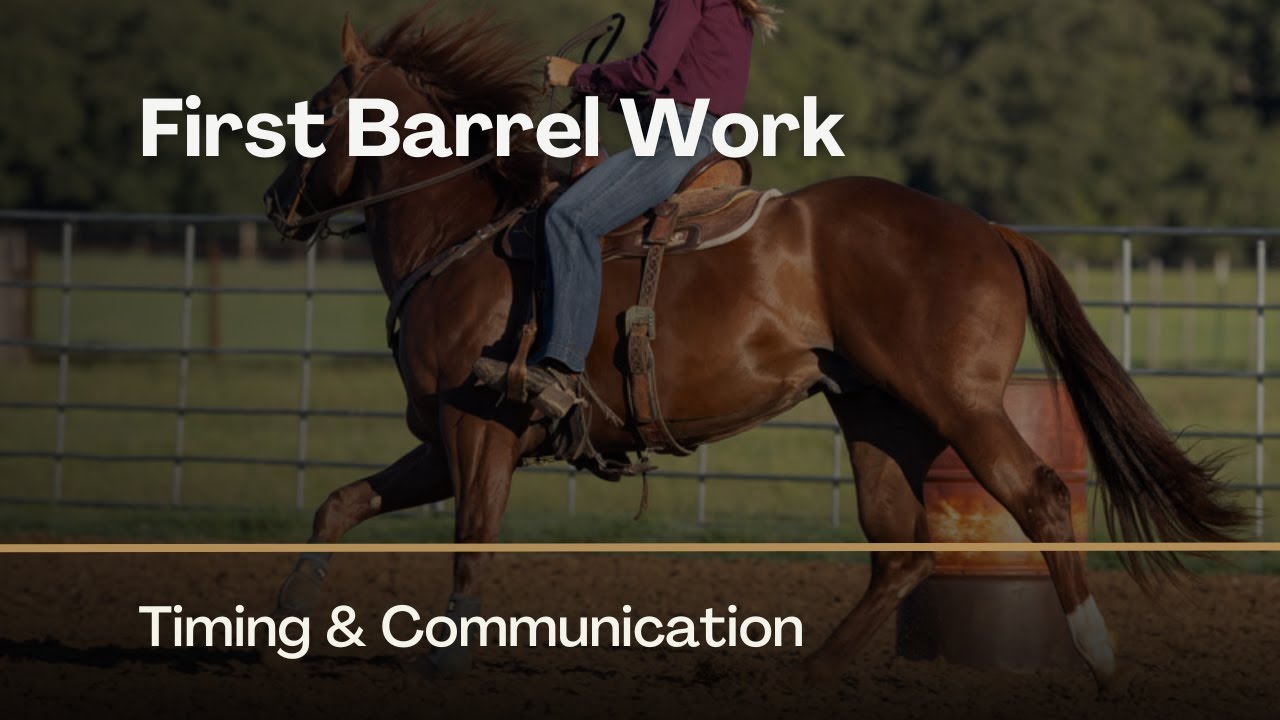 First Barrel Timing and Communication with Ashley Schafer - Watch the full ride on the platform!
