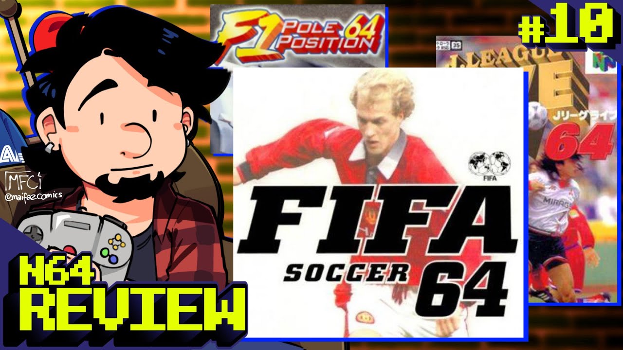 Zerando64 - FIFA 64 | J.League Live 64 | F1 Pole Position 64 (Análise)