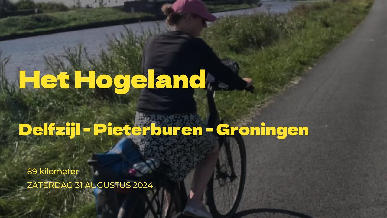 Het Hogeland, een fietstocht van 89 kilometer