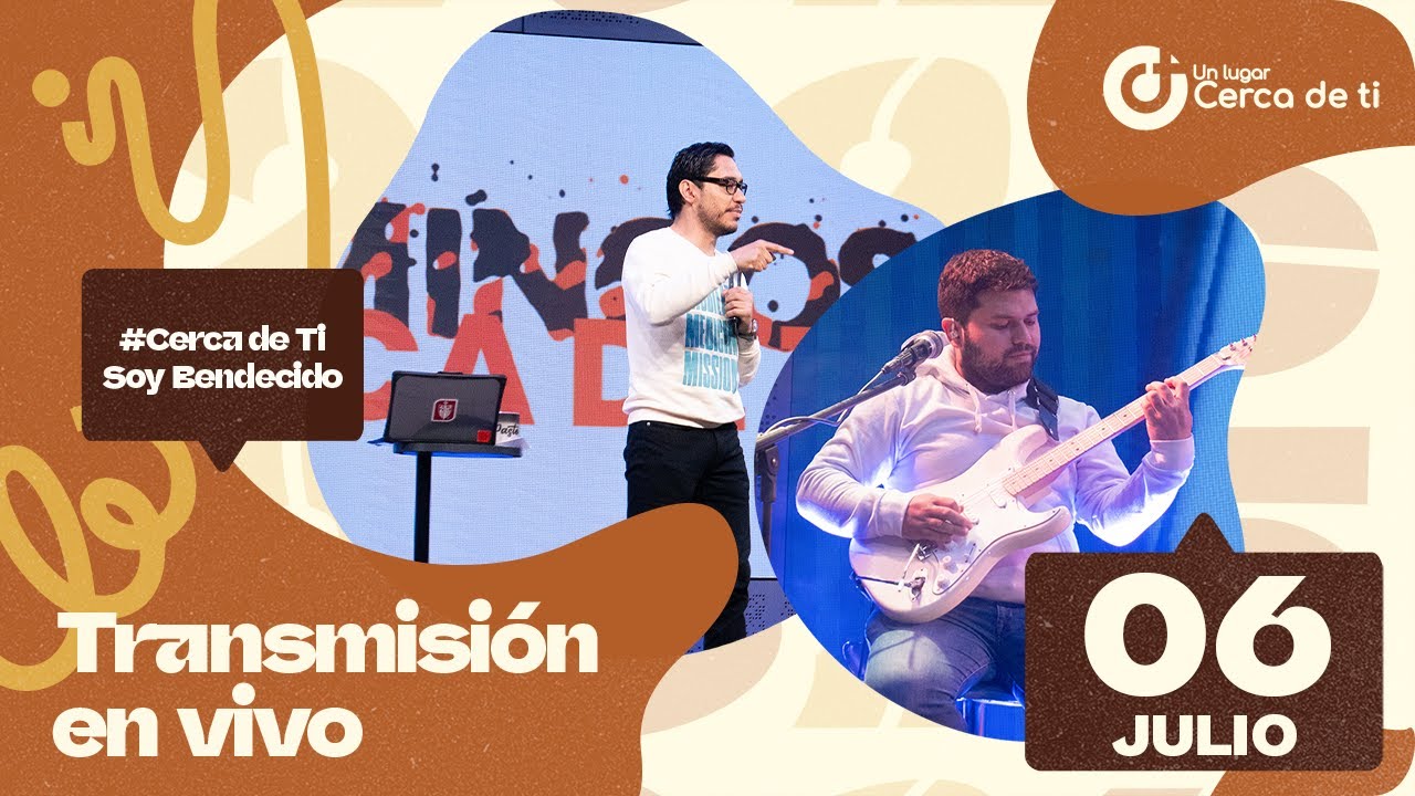 🔴 En vivo - Alabanza y Pr&eacute;dica - 6 Julio 2025