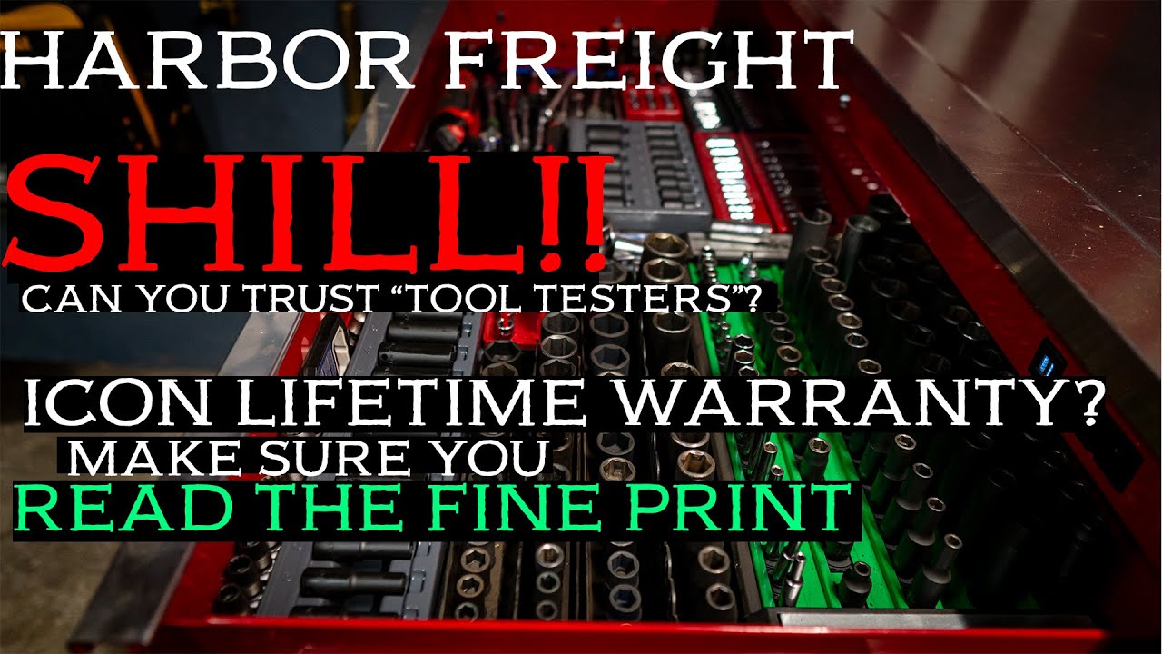 The Truth About Harbor Freight, ICON Warranty, and Tool Testers