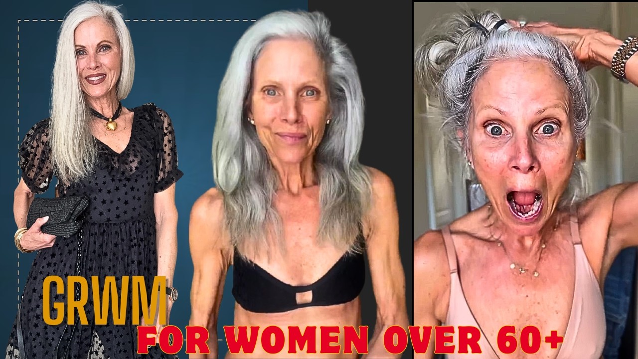 Anti Aging GRWM For Mature Women | 60+ Makeup Looks
