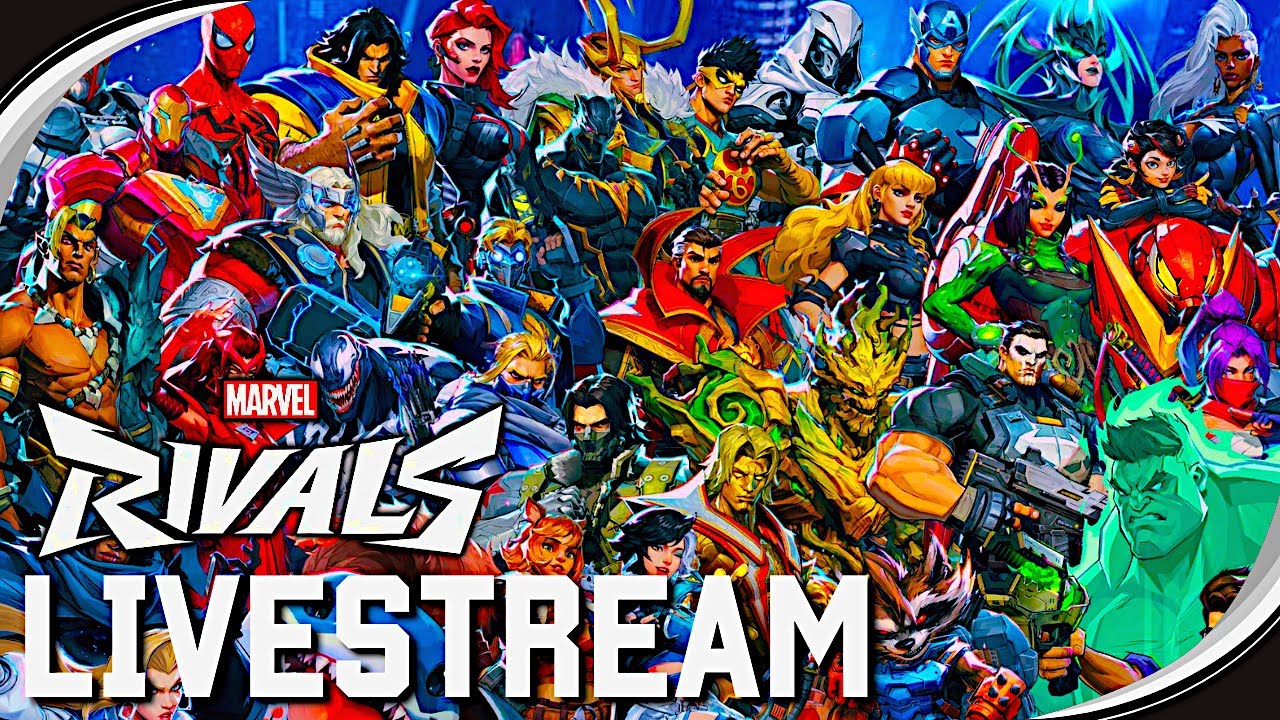 PLAYING MARVEL RIVALS...First Time Vibes!