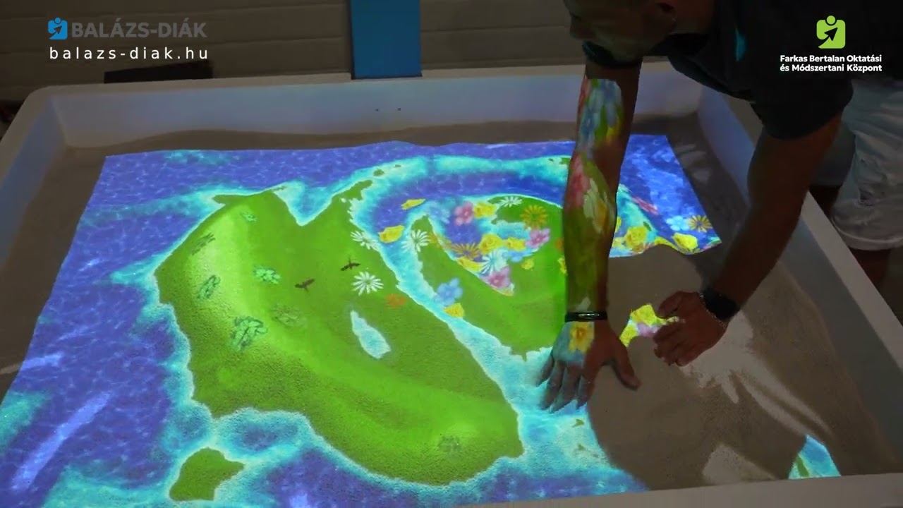 Interakt&iacute;v homokoz&oacute; AR (Augmented Reality)