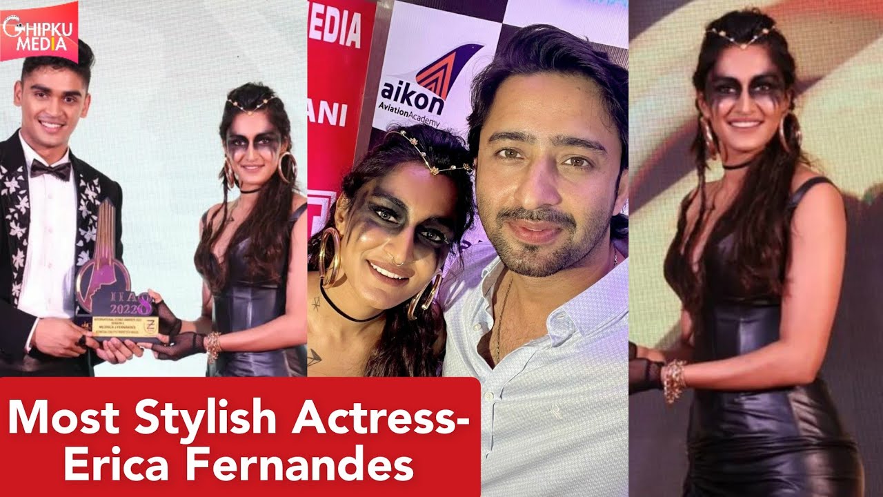 Erica Fernandes Wins Most Stylish Actress Award|Shaheer Sheikh Shares A Selfie With Erica Fernandes
