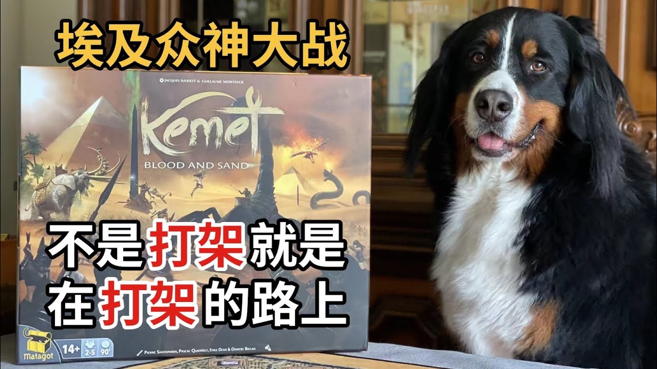【夏天桌游】规则教学 Kemet: Blood and Sand《圣域：血与沙》How to play in 10 mins