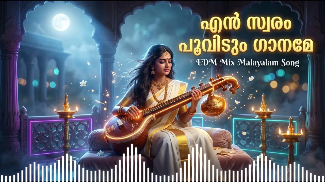En Swaram Poovidum Gaaname | എൻ സ്വരം പൂവിടും ഗാനമേ | EDM RE Mix Malayalam Song | Anupallavi