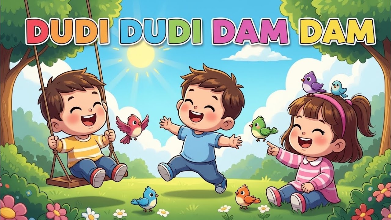 🧸 DUDI DUDI DAM DAM! Most Adorable Kids Song Ever 