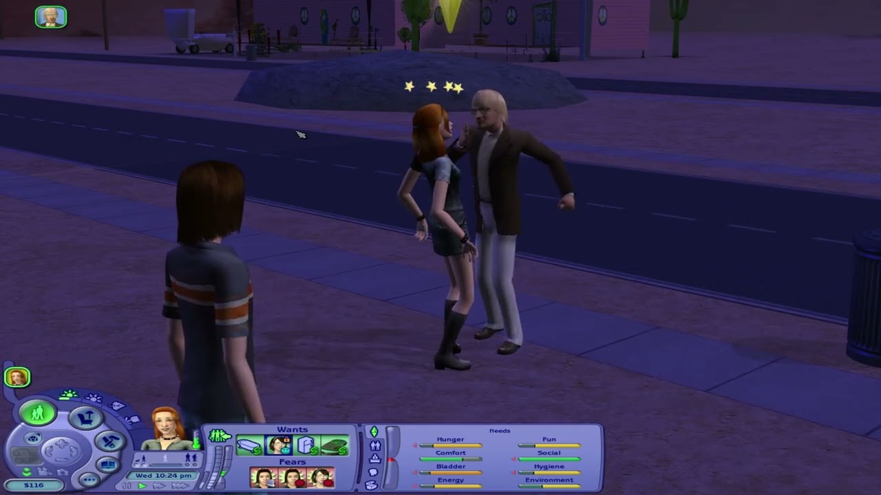 Lilith pleasant beefing with grown men sims 2