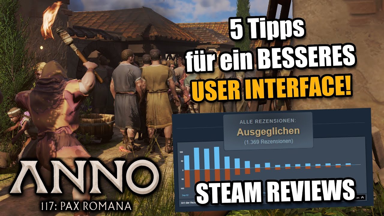 Das ANNO 117 User Interface: CHAOS oder CHANCE? 5 Tipps wie DU MEHR aus dem neuen UI RAUSHOLST!