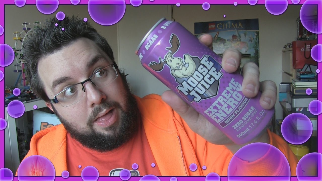 Moose Juice Berry Energy Drink Review (Muscle Moose)