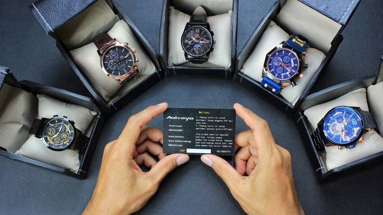 Rekomendasi 5 Jam Tangan AOKEYO Terbaik Harga 100ribuan‼️