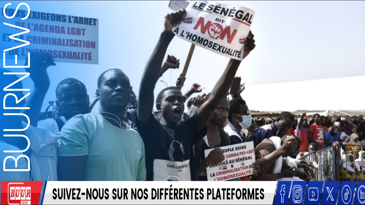 Marche Pour La Criminalition De L'homosexualité Au Sénégal