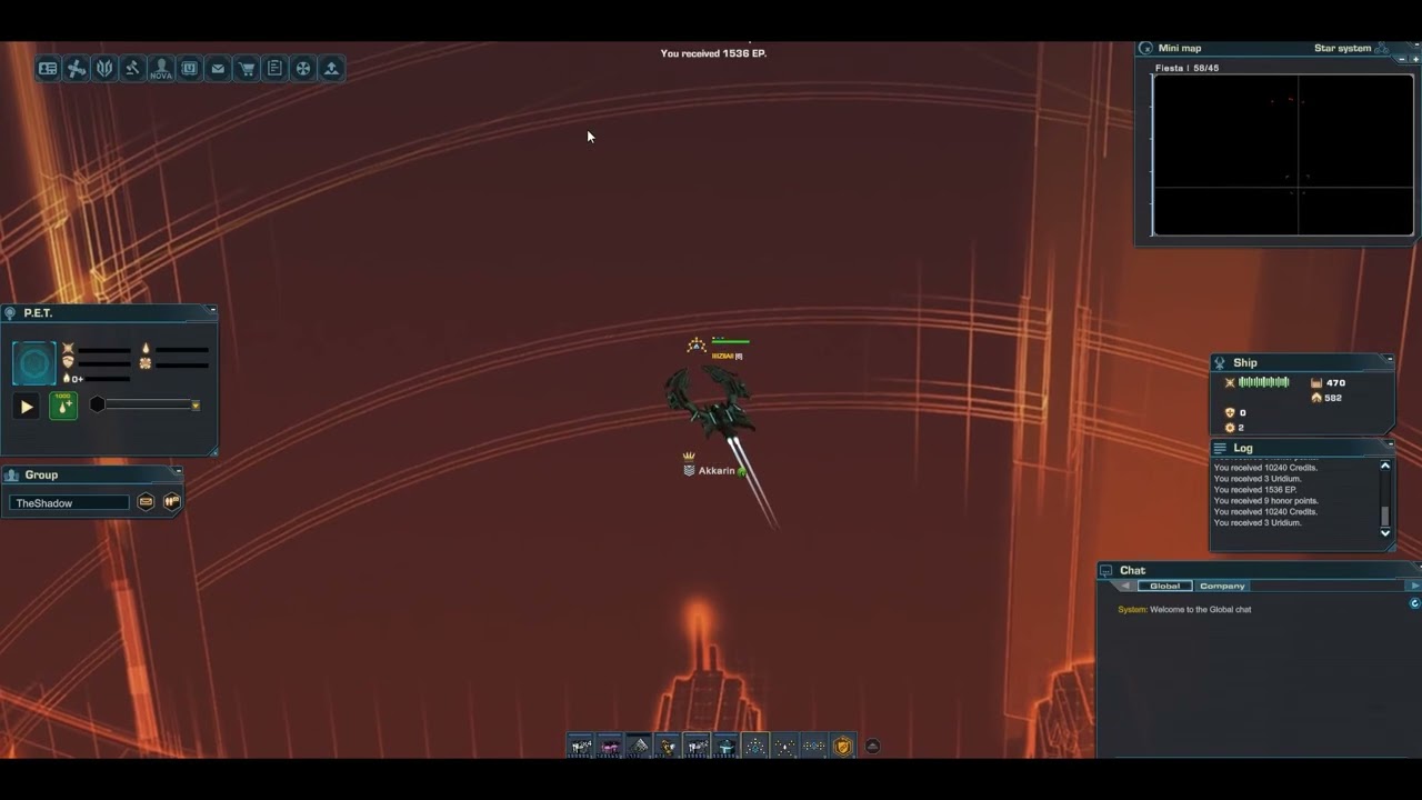 DarkOrbit - Fiesta Gate, Tranquil Difficulty Gameplay 2026