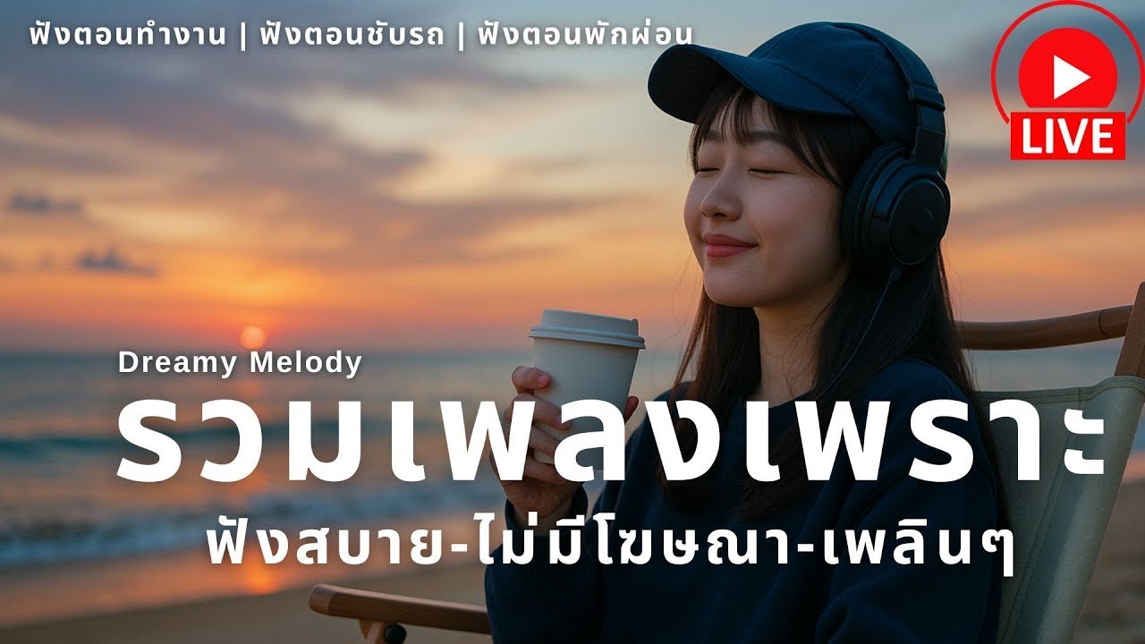 🔴LIVE รวมเพลงเพราะๆ ใหม่ล่าสุด 2025 | ฟังยาวๆ ไม่มีโฆษณาคั่นบ่อย |  Dreamy Melody