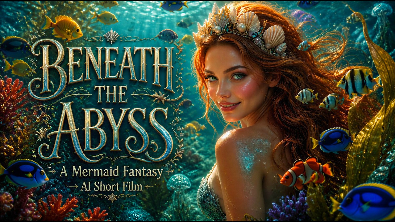 Beneath the Abyss | Fantasy Mermaid AI Short Film