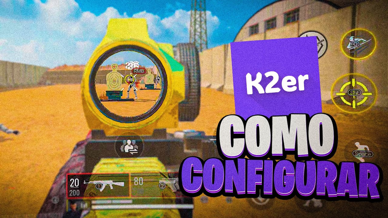 COMO CONFIGURAR o K2ER no BLOOD STRIKE! Mouse e Teclado NO CELULAR!