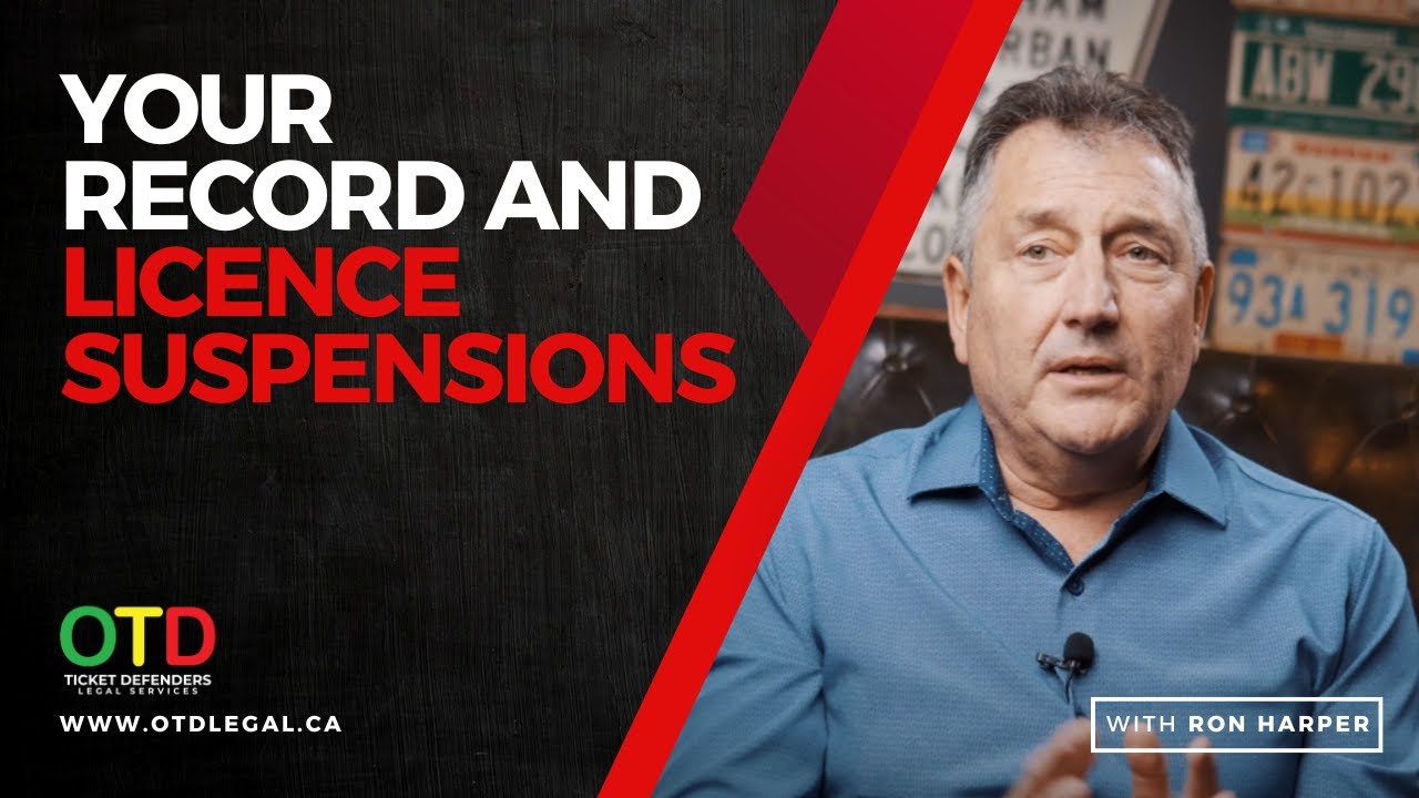 HOW LONG DOES A LICENSE SUSPENSION STAY ON YOUR RECORD IN ONTARIO?