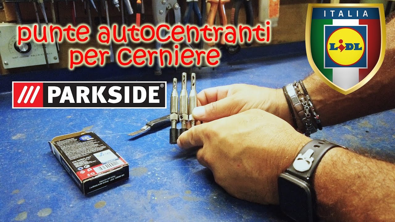 punte autocentranti per cerniere
