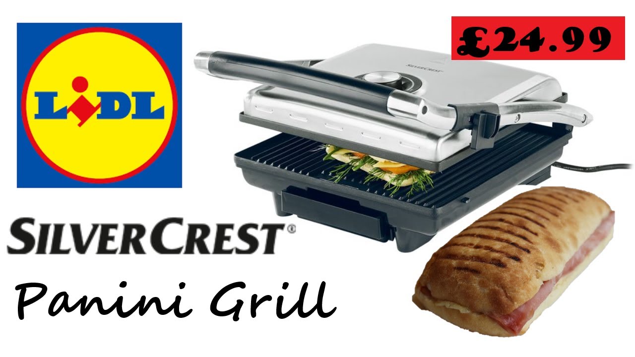 Lidl Panini Grill - Hot off the press!