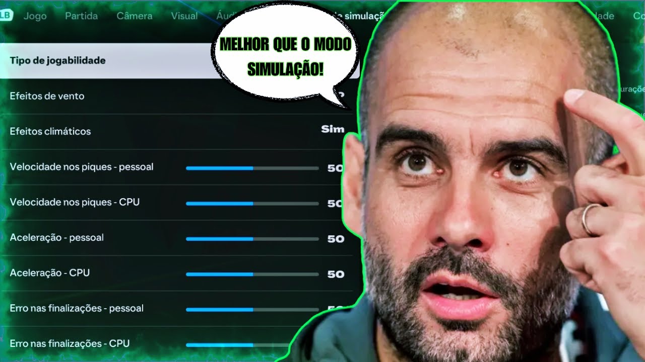 MELHORES SLIDERS e CONFIGURAÇÕES EA FC 25!😎🔥 🔥