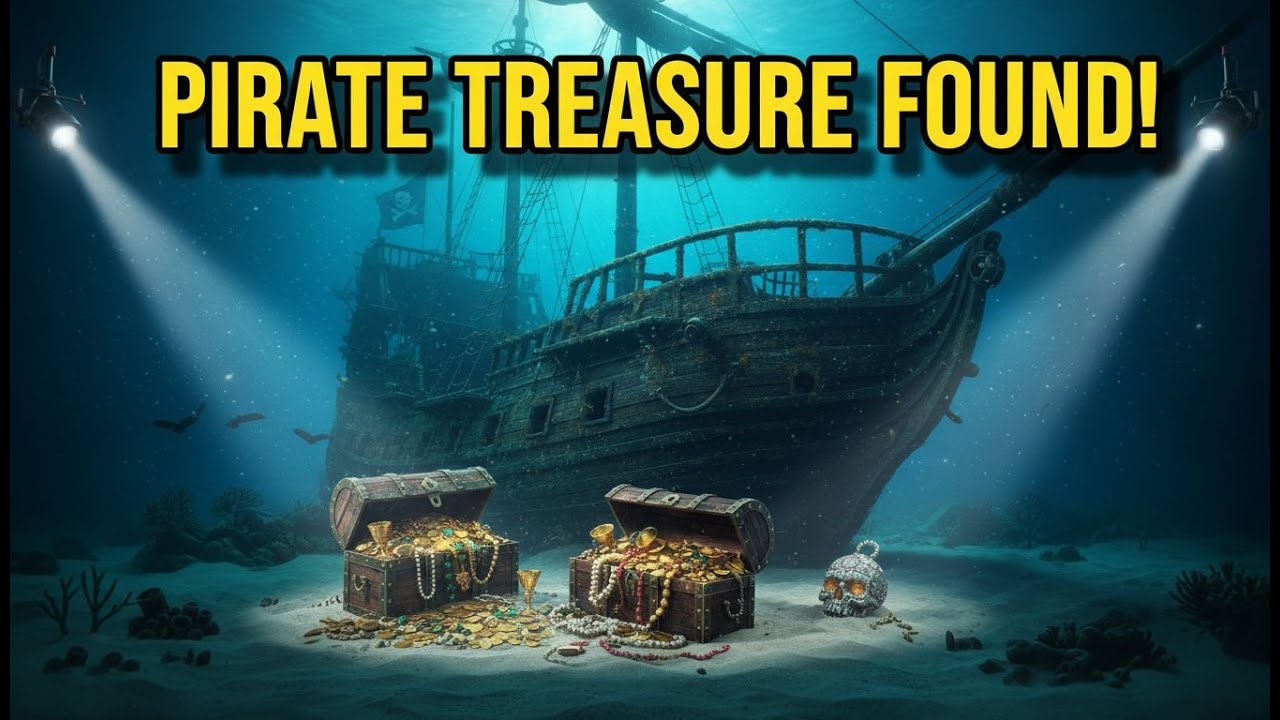 💎 Lost Pirate Treasures Found Beneath the Caribbean Sea 🌊